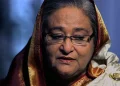 বাংলাদেশের ক্ষমতাচ্যুত প্রধানমন্ত্রী শেখ হাসিনা ফাইল ছবি: দিবস নিউজ